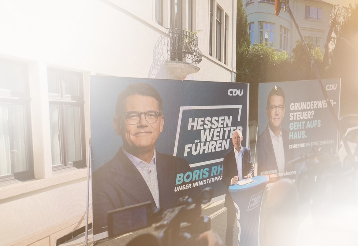 Hessen-CDU stellt Großflächen vor und Spot online